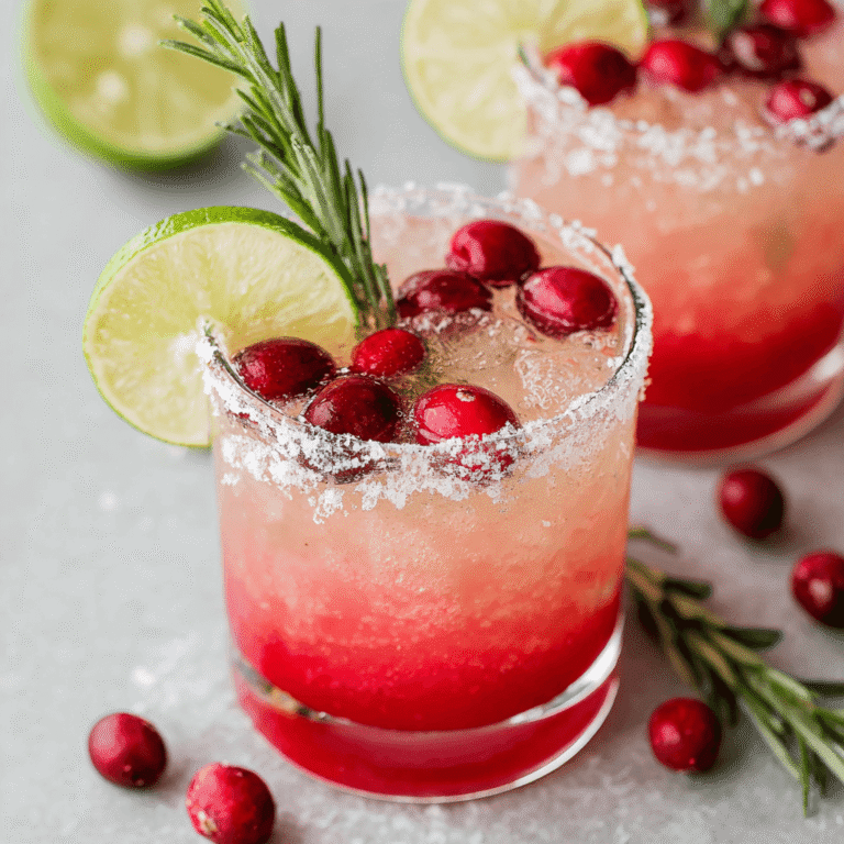 Mistletoe Margarita Recipe