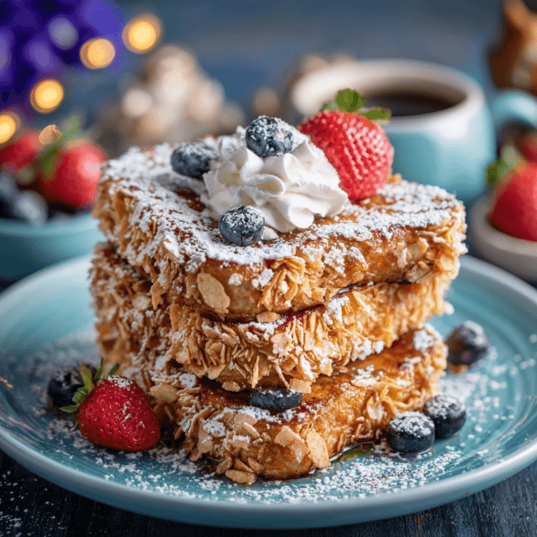 Disneyland Cornflake Crusted French Toast Recipe