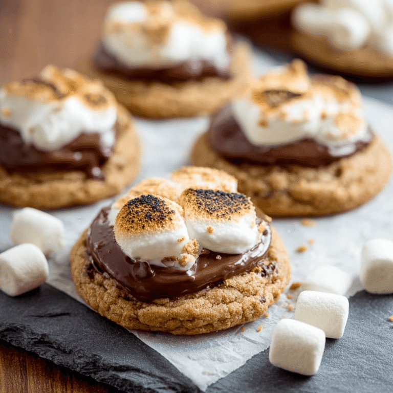 Frosted S’mores Cookies Recipe