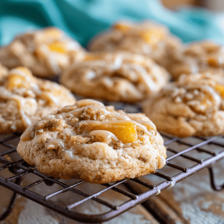 Irresistible Peach Cobbler Cookies Recipe