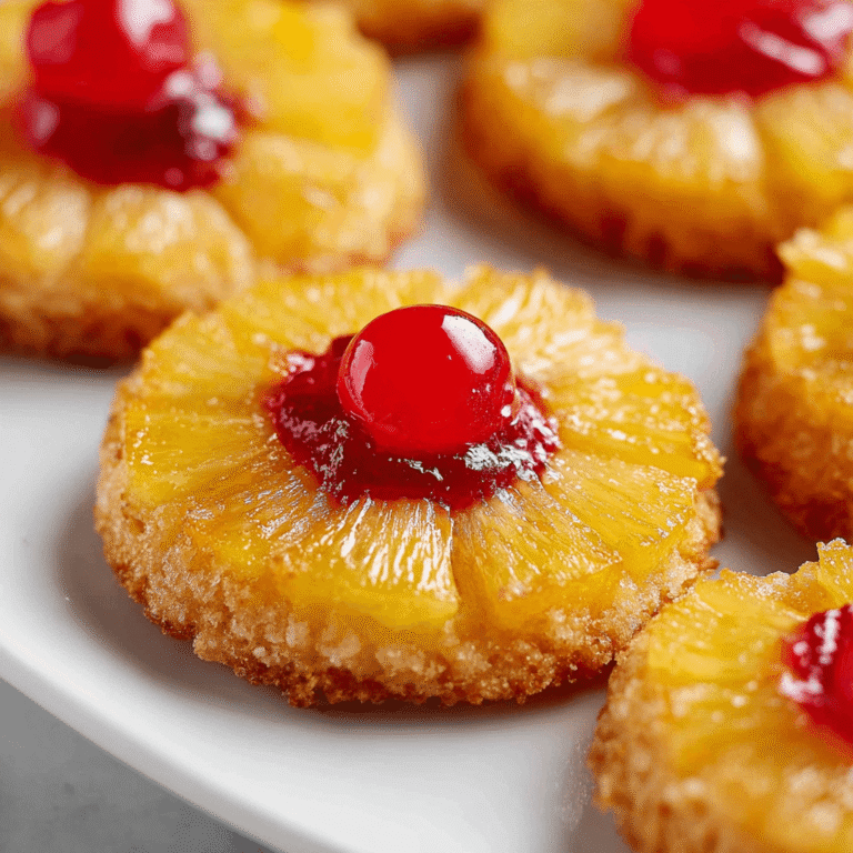 Irresistible Pineapple Upside Down Sugar Cookies Recipe