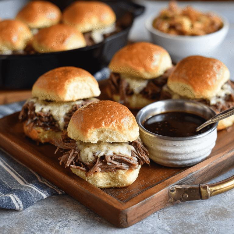 French Dip Sliders Recipe