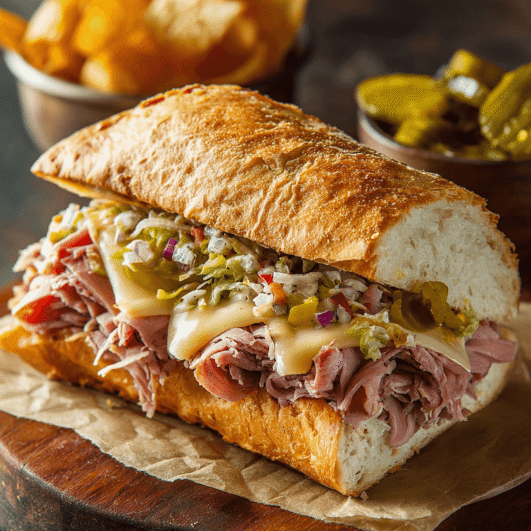 Cuban Chopped Grinder Sandwich Recipe