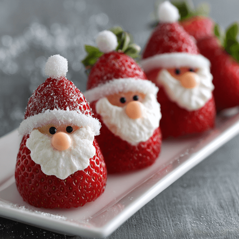 Strawberry Santas Recipe