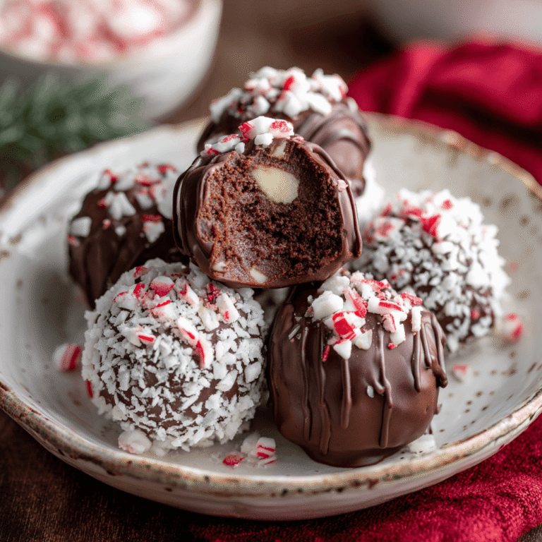 Peppermint Truffles Recipe