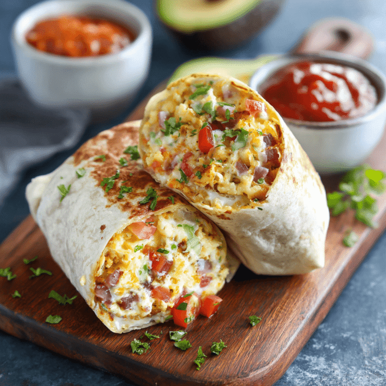 High-Protein Breakfast Burrito Recipe