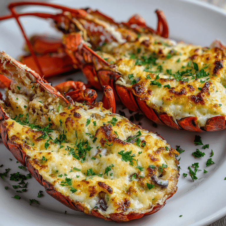 Decadent French Lobster Thermidor Recipe