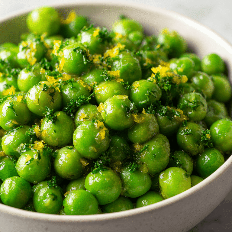 Thanksgiving Peas Recipe