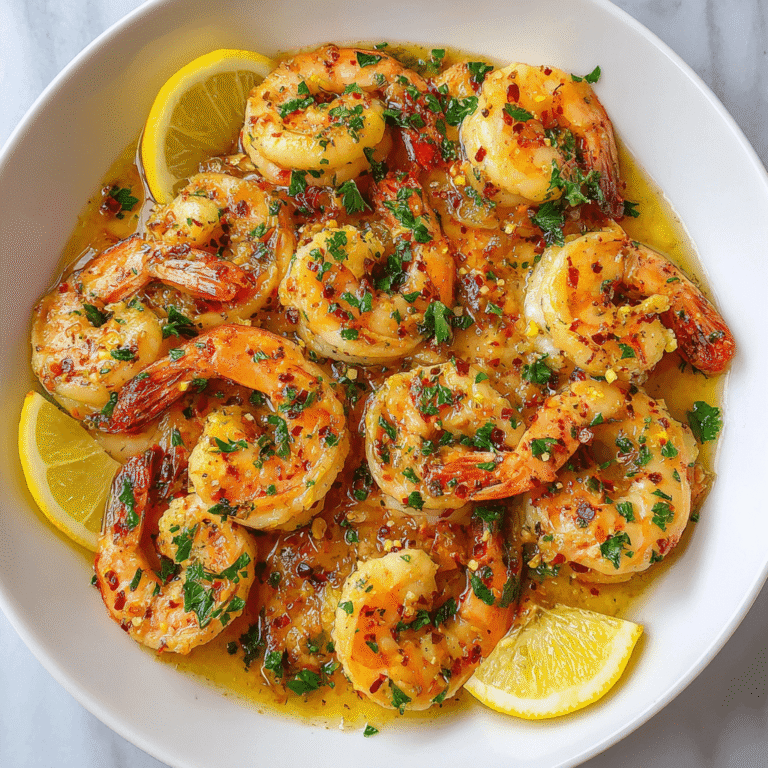 Best Lemon Garlic Shrimp Recipe