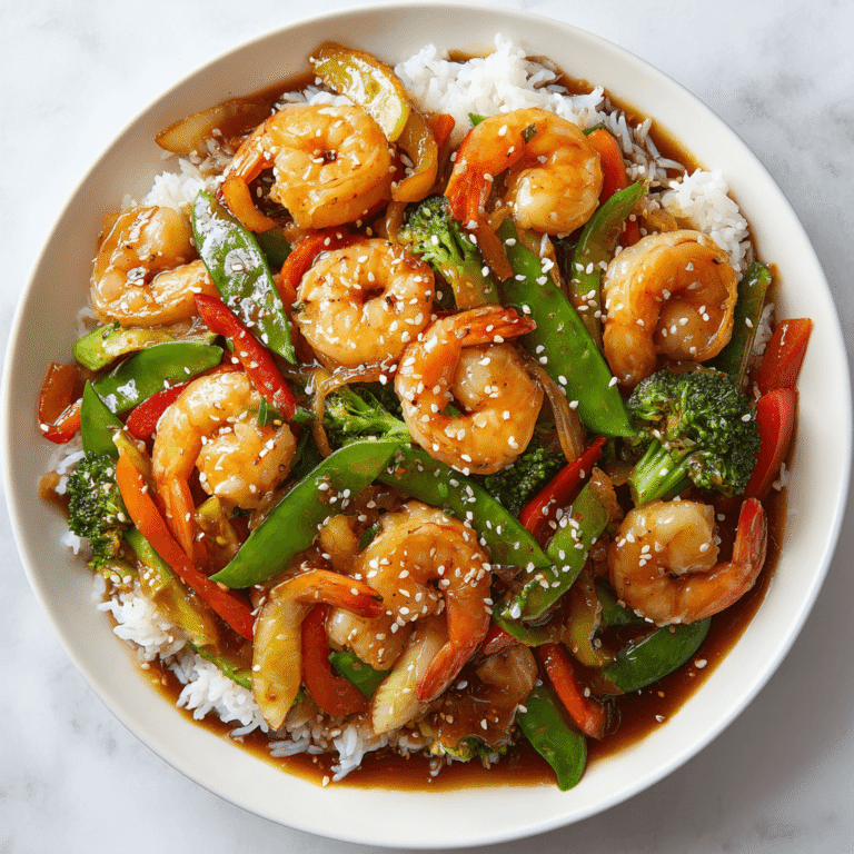 Shrimp and Veg Stir-Fry Recipe