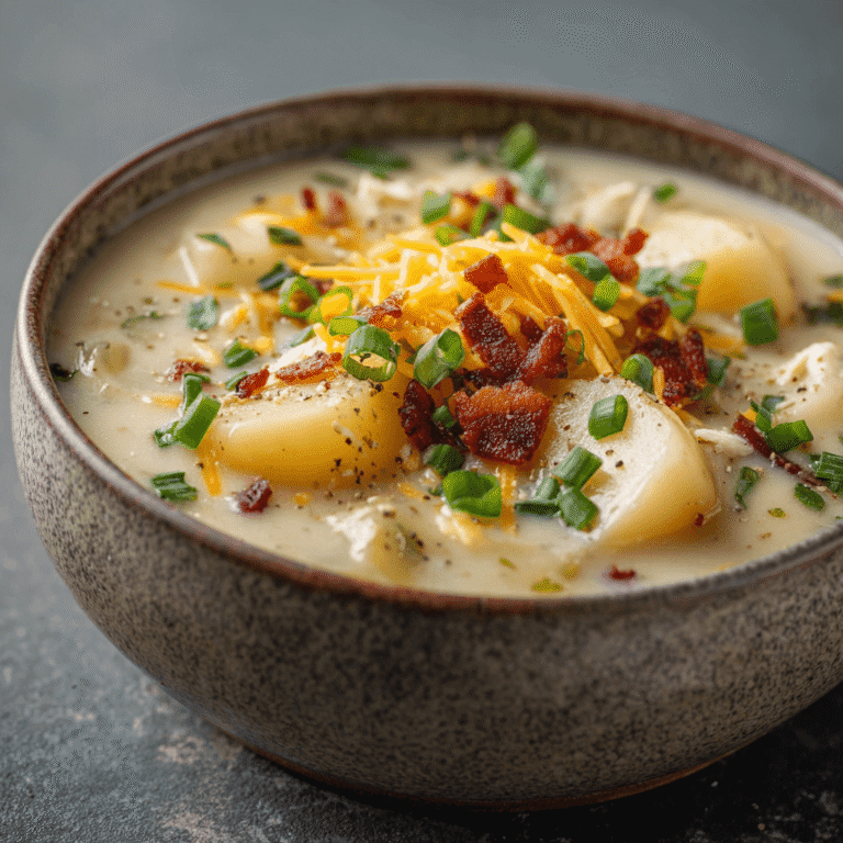 Tasty High Protein Potato Soup Recipe