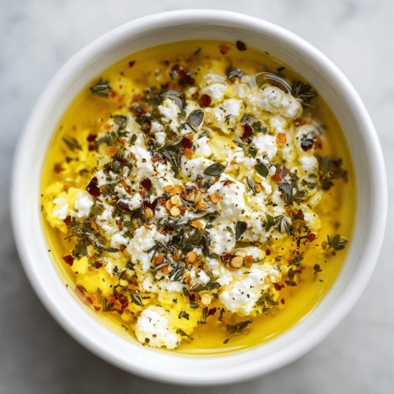 Mediterranean Feta Dipping Oil Recipe