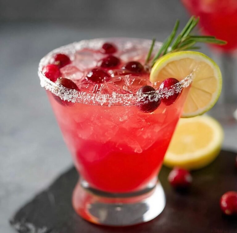 Classic Cranberry Lemon Drop Recipe
