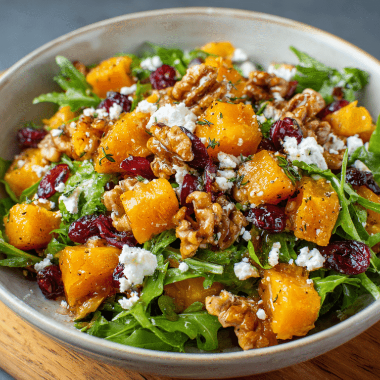 Roast Pumpkin Feta Salad Recipe