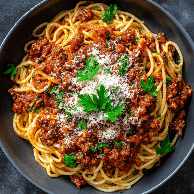 Spaghetti Bolognese Recipe