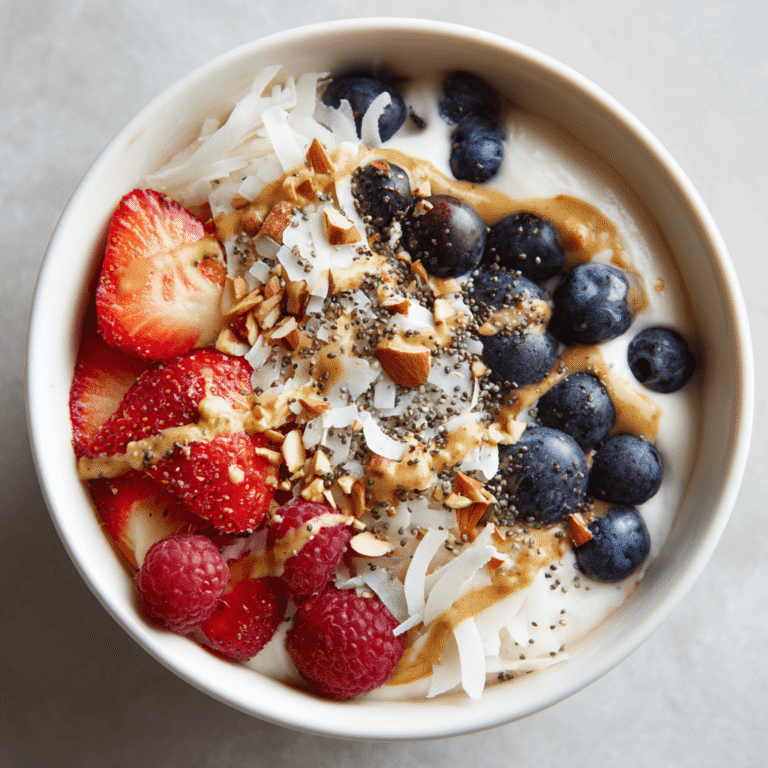 Greek Yogurt Protein Bowl (Low-Carb) Recipe