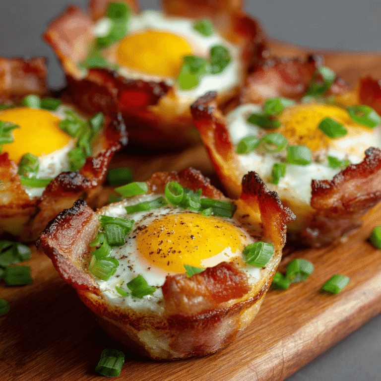 Bacon & Egg Cups Recipe