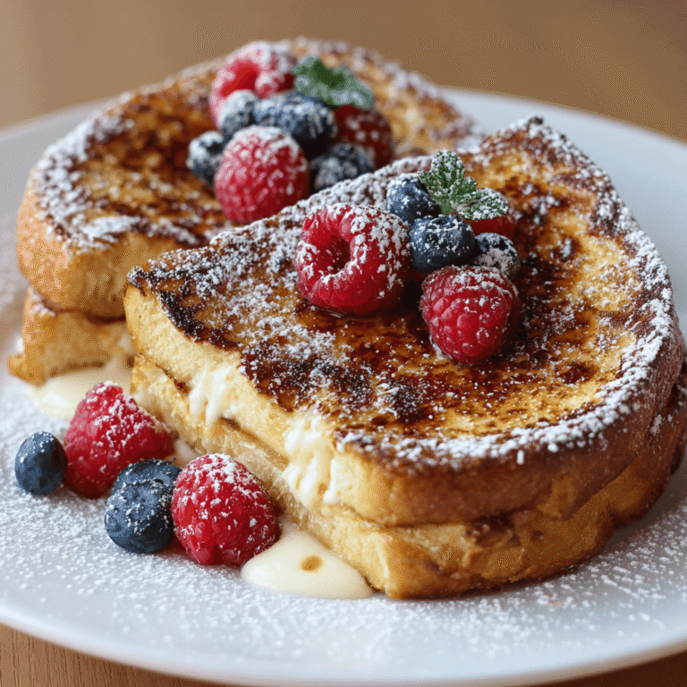 Overnight Crème Brûlée French Toast Recipe