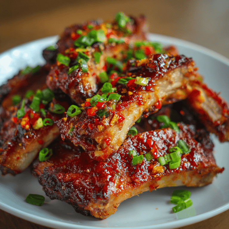 Thai Style Sweet Chili Ribs Recipe