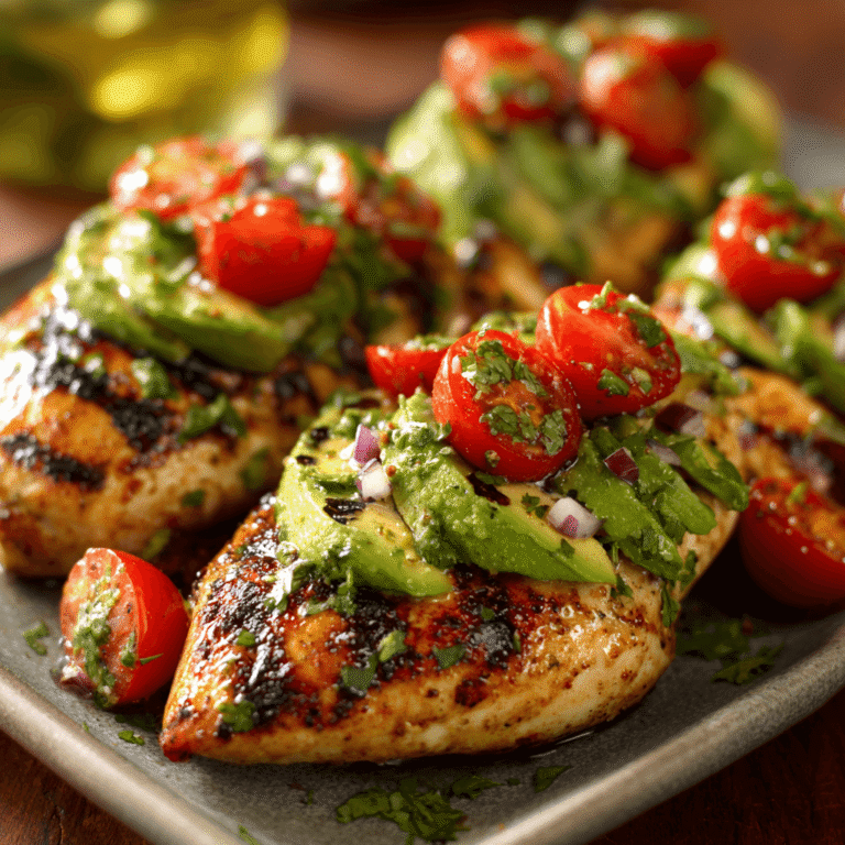 Grilled California Avocado Chicken Recipe