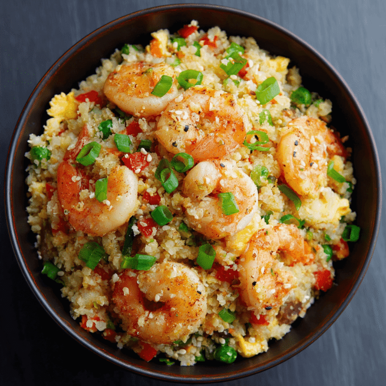 Cauliflower Fried Rice with Shrimp Recipe