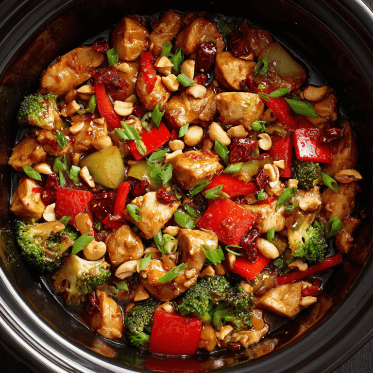 Crockpot Kung Pao Chicken Recipe