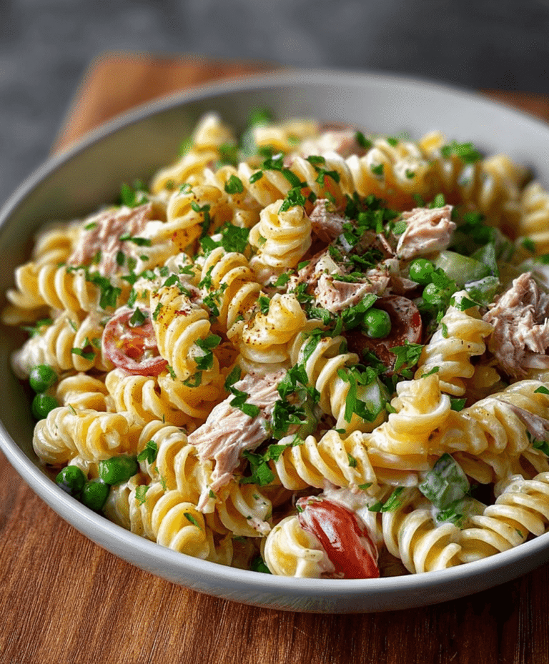 Easy Tuna Pasta Salad Recipe