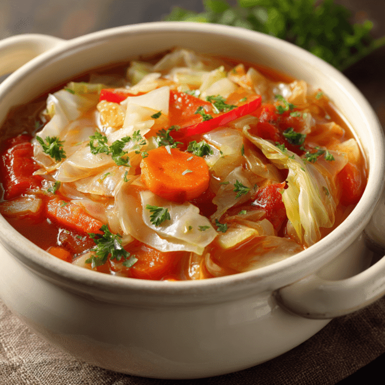Cabbage Fat-burning Soup Recipe