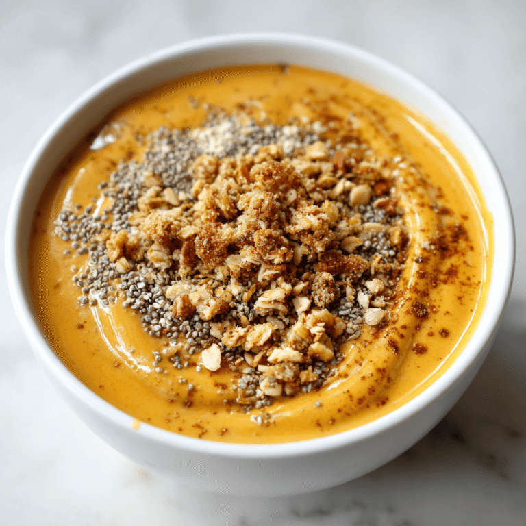 Creamy Pumpkin Pie Yogurt Bowl Recipe