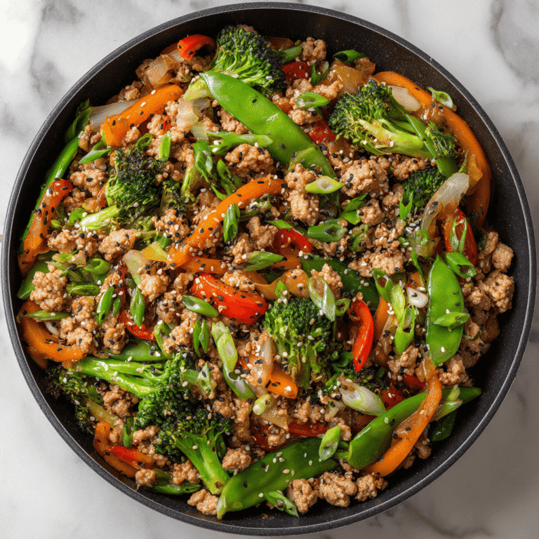 Turkey & Vegetable Stir-Fry Recipe