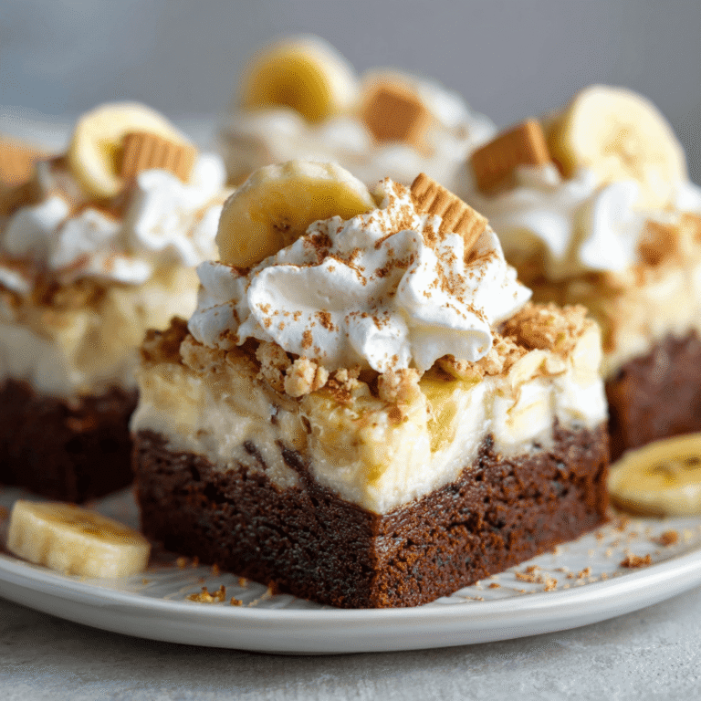 Banana Pudding Brownies Recipe