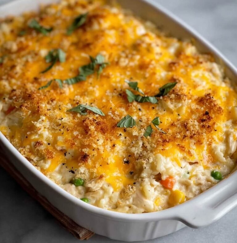 Cheesy Chicken Casserole Recipe
