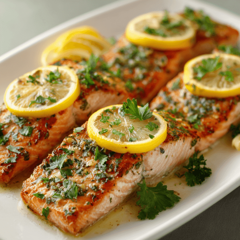 Baked Salmon with Lemon Recipe