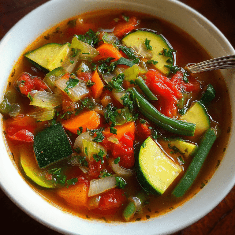 Vegetable Soup Recipe