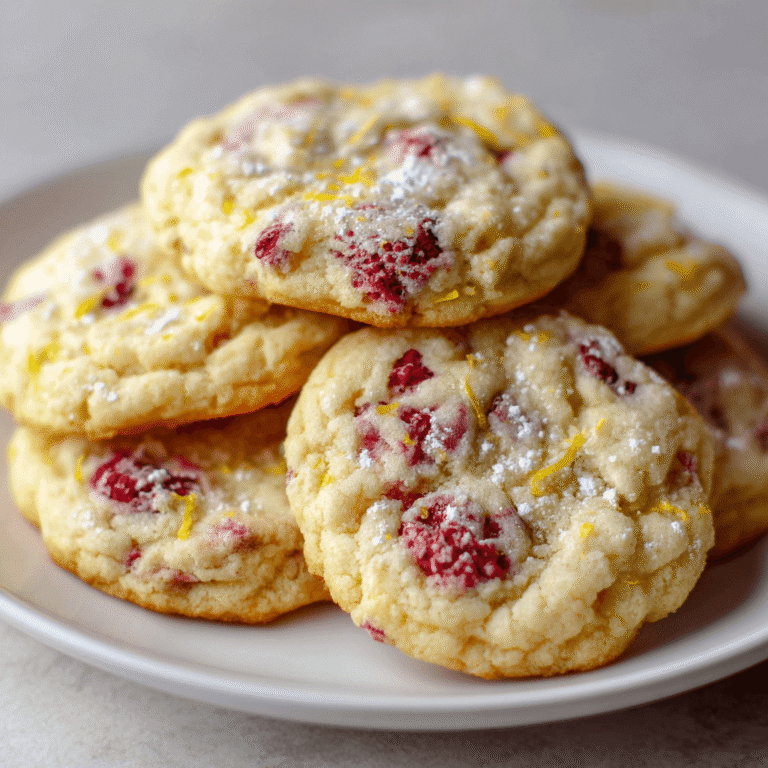 Lemon Raspberry Cookies Recipe