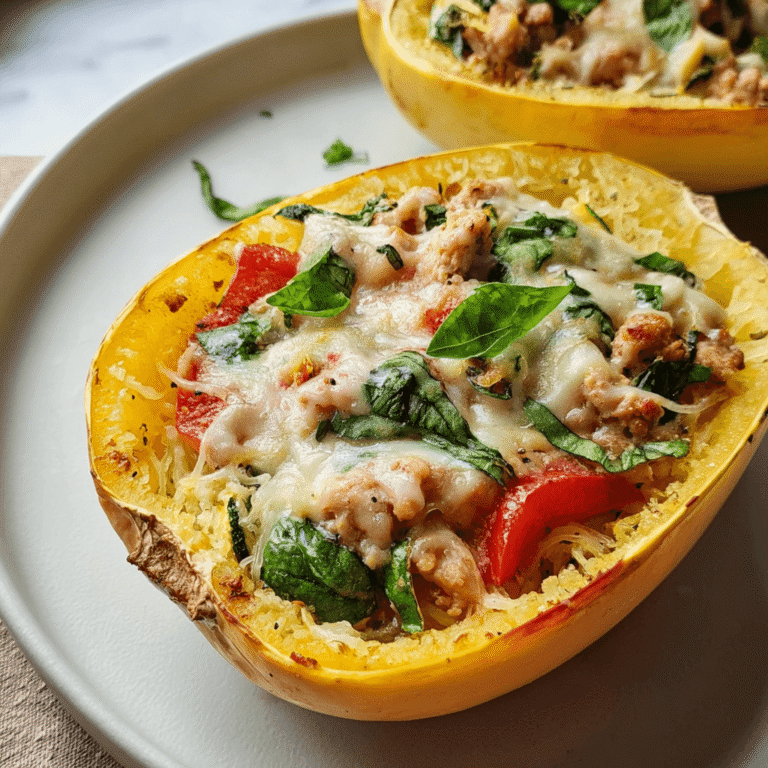 Stuffed Spaghetti Squash Recipe