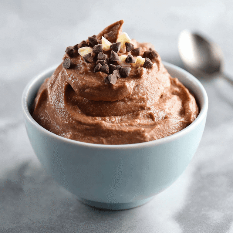 Chocolate Protein Fluff Recipe
