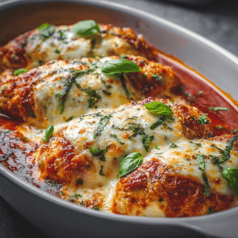 Cheesy Mozzarella Chicken Bake Recipe