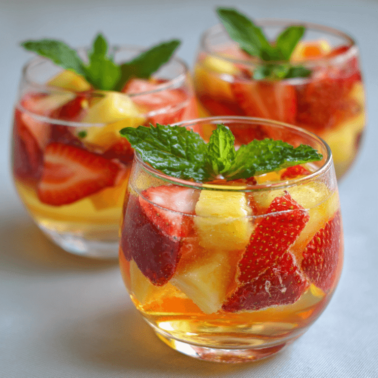 Strawberry Pineapple Wine Punch Recipe