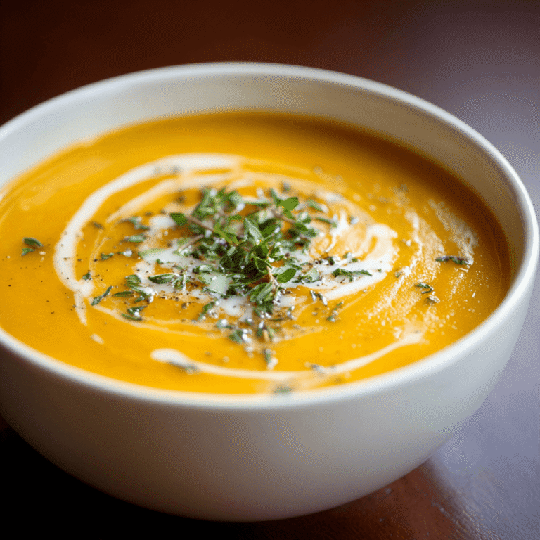 Butternut Squash Soup Recipe