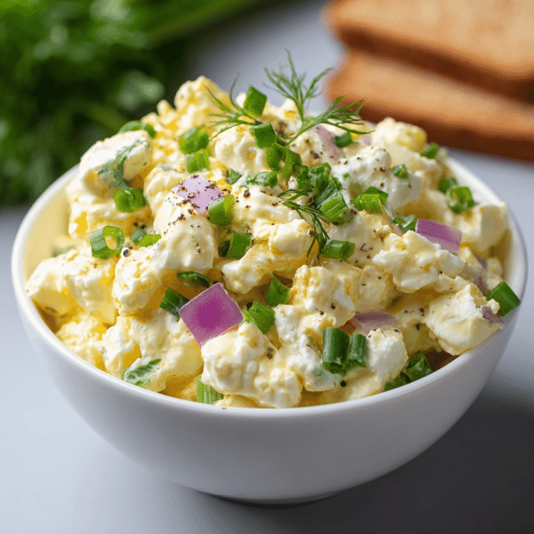 High Protein Cottage Cheese Egg Salad Recipe