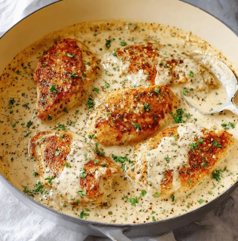 Creamy Garlic Parmesan Chicken Recipe