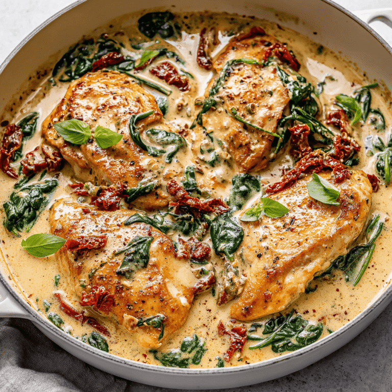 Creamy Tuscan Chicken Recipe