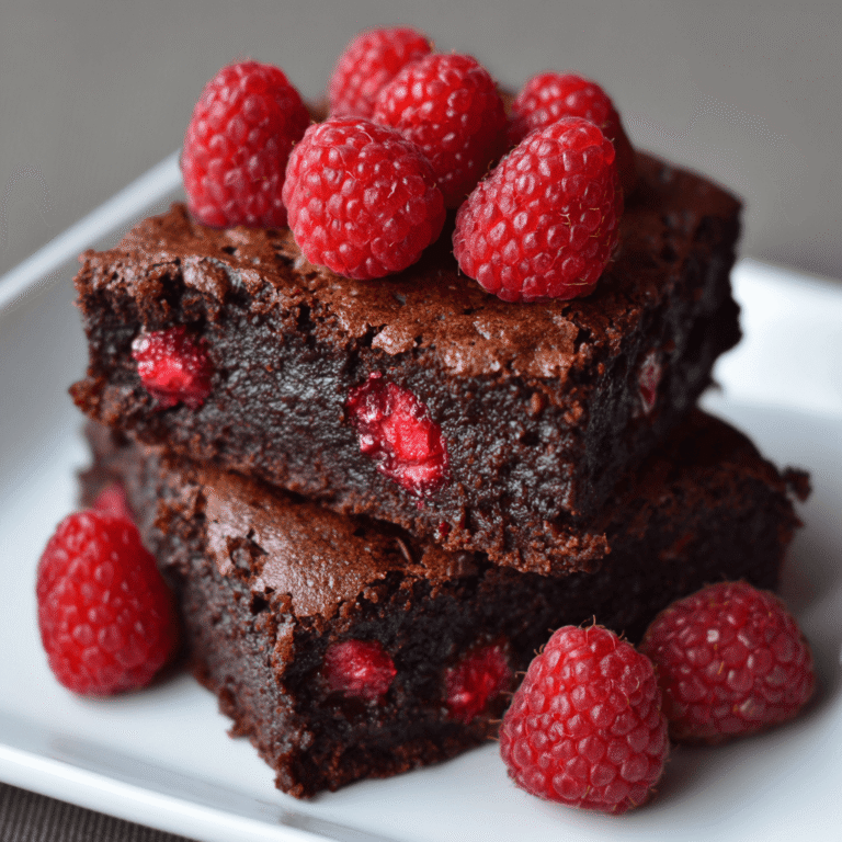 Raspberry Brownies Recipe