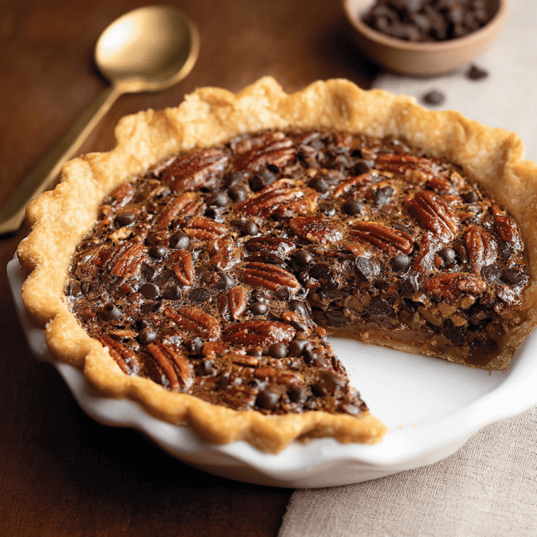 Texas Chocolate Pecan Pie Recipe