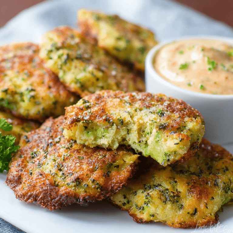 Low Carb Broccoli Cheese Rounds Recipe