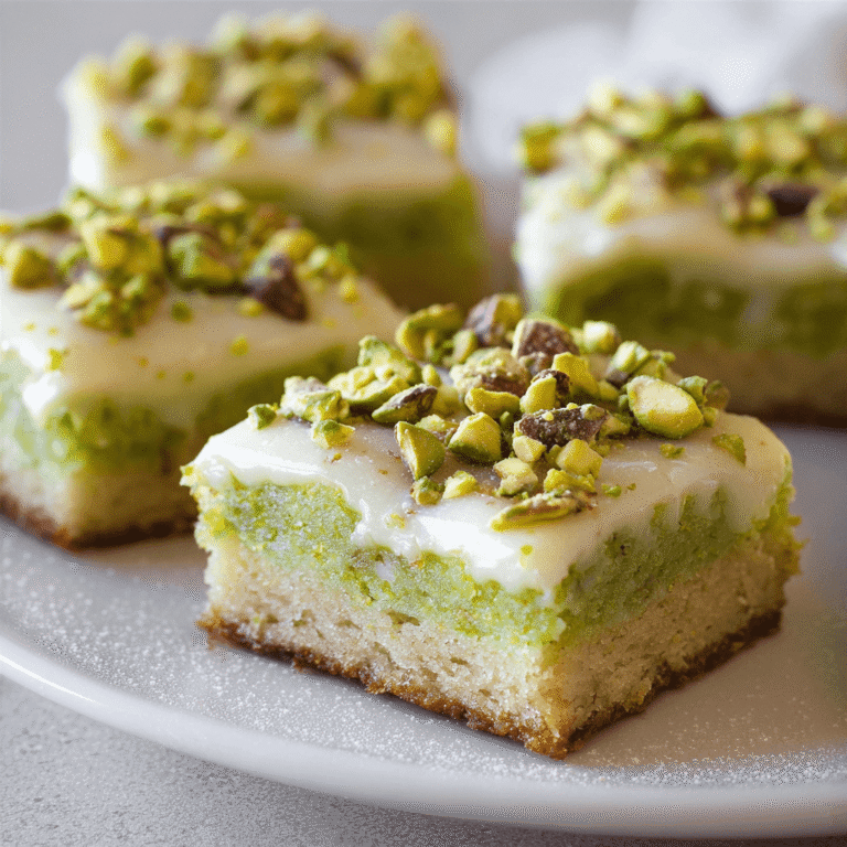 Pistachio Dream Cookie Bars Recipe