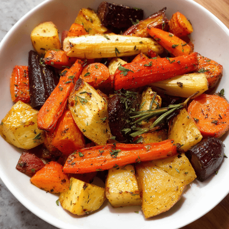 Roasted Root Vegetables Recipe