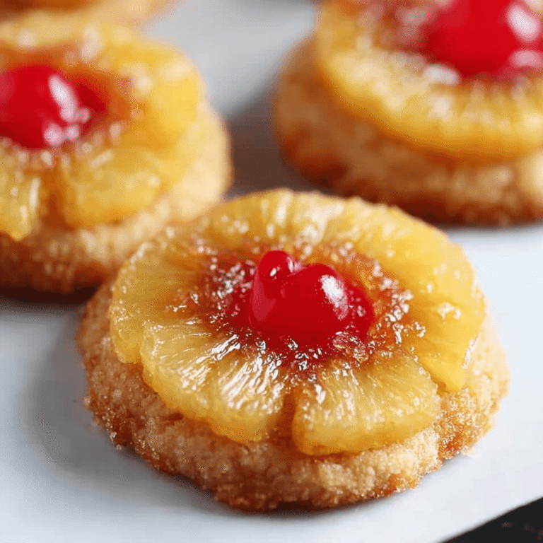 Irresistible Pineapple Upside Down Sugar Cookies Recipe
