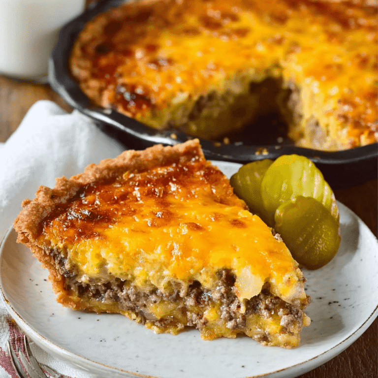 Cheeseburger Pie Recipe